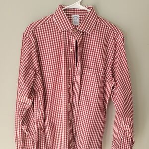 Men's Red Checkered Shirt